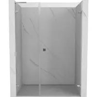Mexen Lunar-B L Duschdrehtür rechts 110 cm, transparent, Chrom - 832SL-110-050-01-00-P
