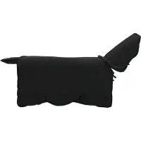 Syfax Pferdedecke Schwarz 155 cm Polyester