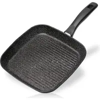 Stoneline Grillpfanne Aluminiumguss 26x26 cm, Induktion