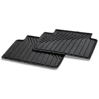 Audi Original A6 e-tron Allwetterfußmatten, für hinten, schwarz 85E061511 041