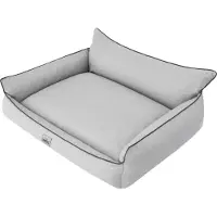 TexCorp Hundebett JOKER Größe XXXL 132x105 cm – robust, abnehmbarer Bezug, wasserabweisend, pflegeleicht – Doggy