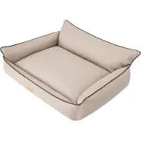 TexCorp Hundebett JOKER Größe XL 82x63 cm – robust, abnehmbarer Bezug, wasserabweisend, pflegeleicht – Doggy