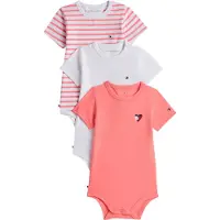 Tommy Hilfiger Babybody-Set KN0KN02373 Rosa