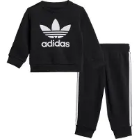 Adidas Originals Sweatset - Crew - Schwarz/Weiß - - 68 - Sweatsets