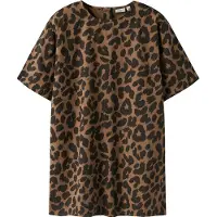 Name it Kleid - Denim - NkfBelate - Toasted Coconut/Seal Brown - - 12 Jahre (152) - Kleider