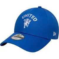 New Era Kappe - 9Forty - Manchester United - Blau m. Logo - - 4-6 Jahre (104-116) - Kappen