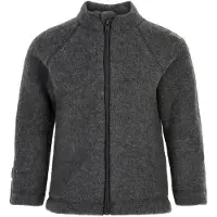 Mikk-Line Wollfilz-Jacke Baby, Anthracite Melange, 80