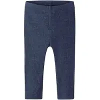 Name it Leggings - Rib - NbnKab - Vintage Indigo/Melange - - 2 Jahre (92) - Leggings