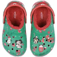 Crocs Mickey Xmas Lined Classic Holzschuhe