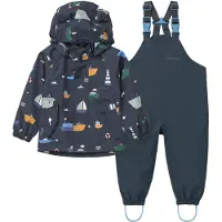 Liewood Manu Regenset, Sailing/Classic Navy, 98