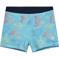 Color Kids Badehose - Himmelblau m. Schildkröten - - 7 Jahre (122) - Bademode
