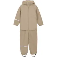 CeLaVi Regenkleidung m. Träger - PU - White Pepper - - 110 - Regenkleidung