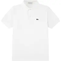 Lacoste Kids Pique Kurzarm-poloshirt Weiß 12 Years Jungen Weiß 12 Years