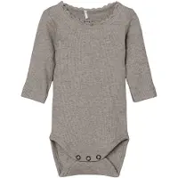 Name it Body l/ä - Rib - NbfKab - Satellit/Melange - - 62 - Body L/Ä