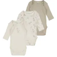 Name it Body l/ä - Noos - 3er-Pack - Jet Stream - - 50 - Body L/Ä