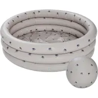 Oyoy Elephant Pool Large mit Ball beige - Living Design Living Design, Grau, Kunststoff