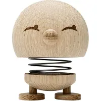 Hoptimist Woody Bimble - Large - 14 cm - Raw Oak - - One Size - Dekoration