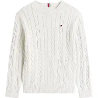 Tommy Hilfiger Pullover KB0KB09753 Weiß Regular Fit