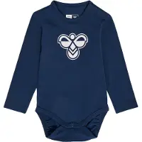 Hummel Baby-Body mit langen Ärmeln Logo