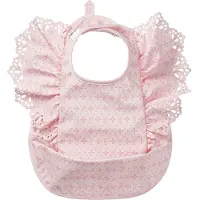 Elodie details Lätzchen - Englische Stickerei Pink - - One Size - Lätzchen