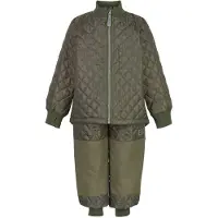 Mikk-Line Thermokleidung - Dusty Olive - - 6 Jahre (116) - Thermokleidung