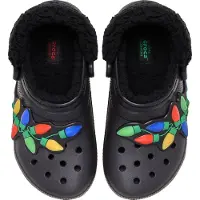 Crocs Sandalen Mit Futter/Light - Holiday Lights CGK - Schwarz/M - - 38/39 - Sandalen