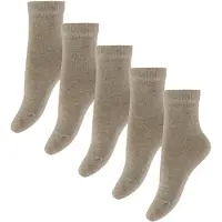 Minymo Socken - 5er-Pack - Silberne Nerz-Melange - - 15/18 - Socken