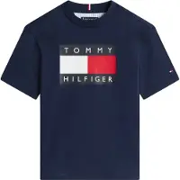 Tommy Hilfiger Heritage Printed Flag Kurzarm-t-shirt