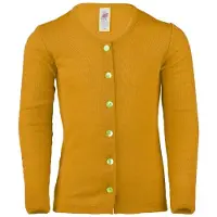 Engel Cardigan - Wolle/Seide - Safran - - 6 Jahre (116) - Cardigans