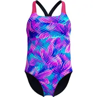 Speedo Badeanzug - Powerback - Margarita/Peacoat - - 11-12 Jahre (146-152) - Bademode