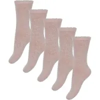 Minymo Socken - 5er-Pack - Brüniert Lilac - - 19/22 - Socken