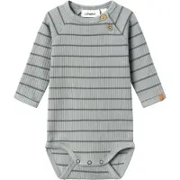 Lil´ Atelier Lil' Atelier Body l/ä - Rib - NbmKail - Kalkstein - - 56 - Body L/Ä