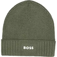 BOSS Mütze - Strick - Grün - - 52 cm - Mützen