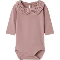 Name it Body l/ä - Noos - NbfTyllsa - Deauville Mauve - - 1 Jahr (80) - Body L/Ä
