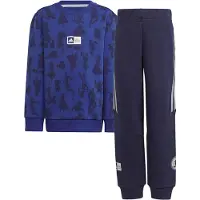 Adidas Bluse/Hosen - LK DY 100 - Blau/Navy/Silber - - 3 Jahre (98) - Blusen