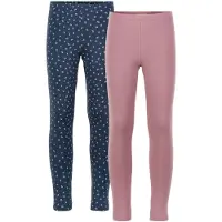 Minymo Leggings - 2er-Pack - Mesa Rose - - 12 Jahre (152) - Leggings