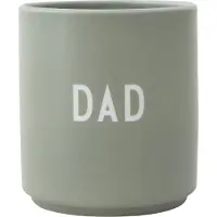Design Letters Becher - Favourite - Love Papa - Mattgrün - - One Size - Becher