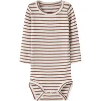 Name it Body l/ä - Rib - Noos - NbnBani - Geröstet Coconut - - 2 Jahre (92) - Body L/Ä