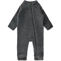Mikk-Line Overall - Wolle - Anthrazitgrau-Meliert - - 92 - Overalls