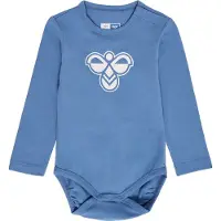 Hummel Baby-Body mit langen Ärmeln Logo