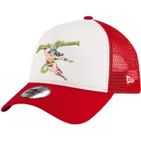 New Era Kappe - Trucker - Wonder Women - Rot - - 6-12 Jahre (116-152) - Kappen