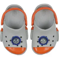 Crocs Sandale Classic Rocket Ship Clog Kleinkinder Mirage-Schuhgröße 22 - 23