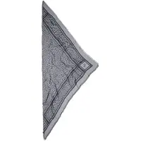 Lala Berlin Schal - Triangle Tilda - Swoosh Black/White - - One Size - Schals