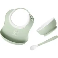BabyBjörn Geschirr-Set 3-teilig, Blassgrün