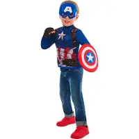 Rubies Captain America Kleid (104 -116 Cm) Maßgeschneidert
