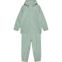 Color Kids Regenkleidung m. Träger - PU - Jadeit - - 8 Jahre (128) - Regenkleidung