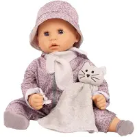 Götz Puppe - Cookie - 48 cm - Grey Katzen - - One Size - Puppen