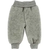Engel Hosen - Wolle - Graumeliert - - 62/68 - Hosen - Wolle