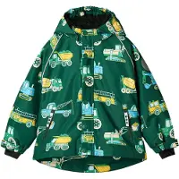 Smafolk Winterjacke - Evergreen m. Fahrzeug - - 4-5 Jahre (104-110) - Winterjacken