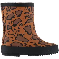 Hunter Gummistiefel - Kids First Leopard Print - Rich Tan/Sattel - - 23 - Gummistiefel